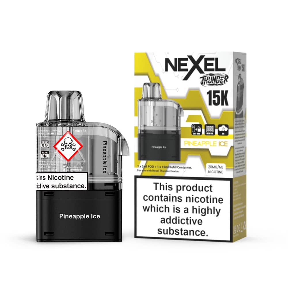 Nexel Thunder 15k Pods Pineapple Ice