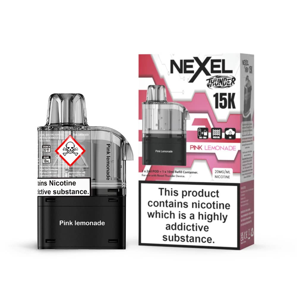 Nexel Thunder 15k Pods Pink Lemonade